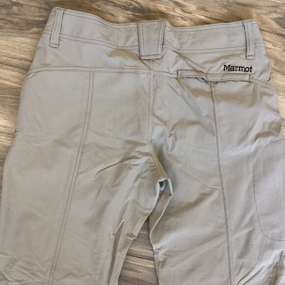 Marmot Women's Tan Hiking Pants Size 8 - Picture 4 of 9